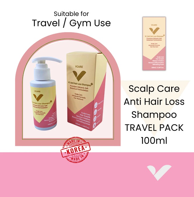 VCARE SCALP CARE ANTI HAIRLOSS SHAMPOO TRAVEL PACK
