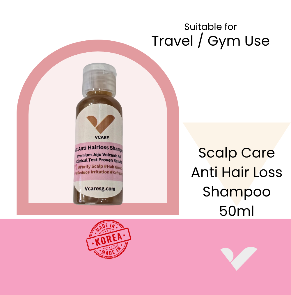 VCARE SCALP CARE ANTI HAIRLOSS SHAMPOO TRAVEL PACK - Image 2